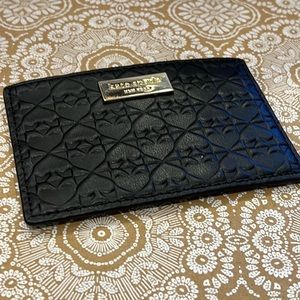 Kate Spade Black Card Case Wallet
